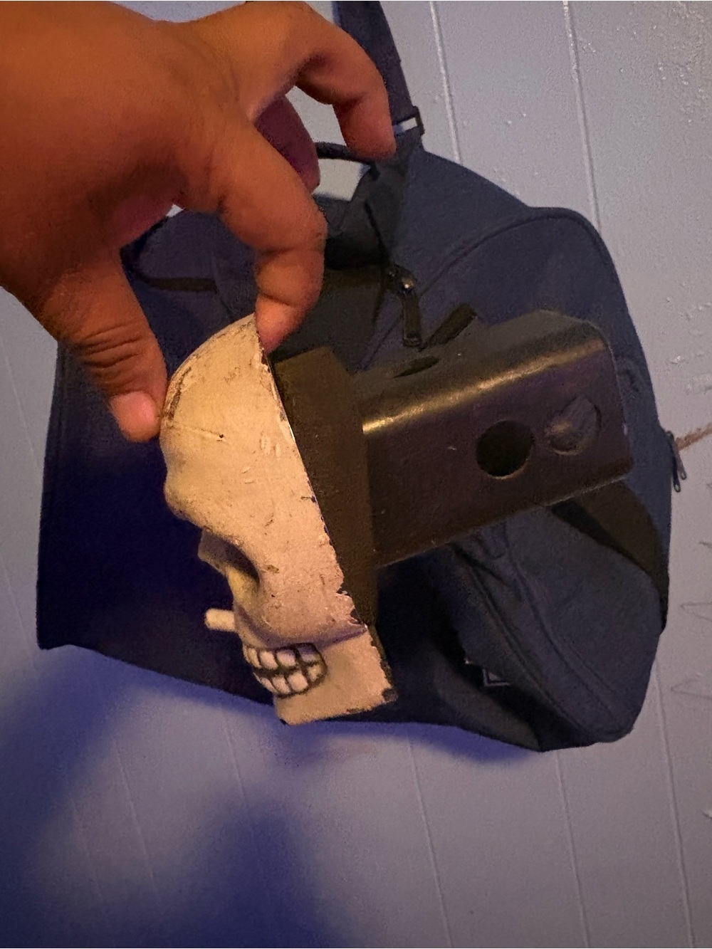 Skull Trailer Hitch Cover